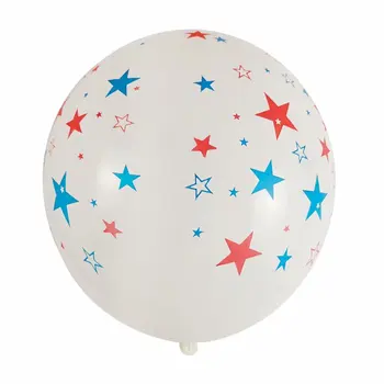 20pcs/Monte 12inch White Star Romântico Pérola Grosso Balões de Látex Transparente Bolas de Aniversário, Festa de Casamento, Decoração de Balões