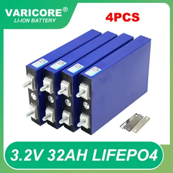4pcs 3.2 V 32Ah LiFePO4 bateria do fosfato 3C descarga 32000mAh de 12,8 v 4s Motocicleta motor de Carro baterias modificação do parafuso prisioneiro