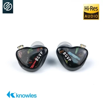 BGVP DH5 1DD 4BA Fones de ouvido Híbrido No Ouvido Fone de ouvido hi-fi DJ Monitor de Execução Esporte Fone de ouvido Fone de ouvido