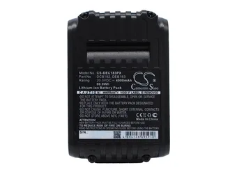CS 4000mAh/80.00 Wh bateria para Dewalt DCD740,DCD740B,DCD780,DCD780B,DCD780C2,DCD780L2,DCD780N,DCD785C2,DCD785L2,