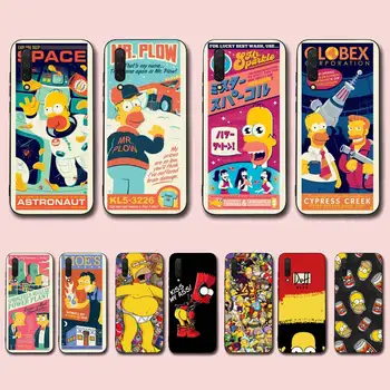 Disney Os Simpsons Caso de Telefone Xiaomi mi 5 6 8 9 10 lite pro SE Mistura 2s 3 F1 Max2 3