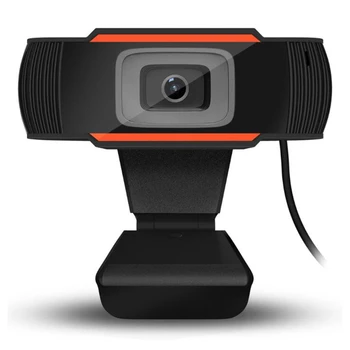 ESCAM Webcam HD 480p USB Câmera Rotativa de Gravação de Vídeo da Câmara Web com Microfone Para PC Computador