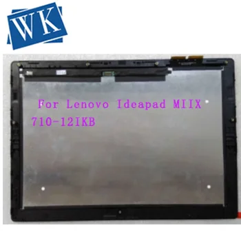 FRU 5D10M41872 Para Lenovo Ideapad MIIX 710-12IKB 80W1 da Tabuleta de Toque do LCD Tela Digitalizador assembly substituição do Painel