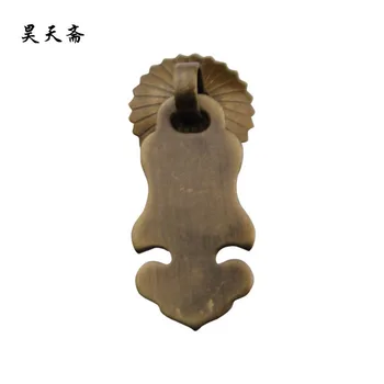 [Haotian vegetariano] Chinês antigo de cobre alça de punho da gaveta HTE-205 simples wishful clássico trombeta