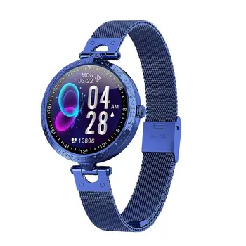 Moda Smart Watch Mulheres AK22 IP68 Waterproof a frequência Cardíaca Monitor de Pressão Arterial Smartwatch Presente Para Senhoras Relógio Bracelete
