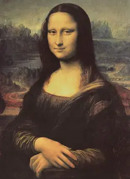 Mona Lisa Cartaz por Leonardo sinal de metal