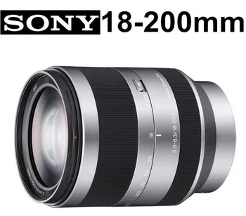 Nova Sony Alpha E 18-200mm f/3.5-6.3 OSS Lente SEL18200 Para A6000 A5100 A5000