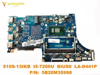 Original Lenovo 510S-13IKB Laptop placa-mãe 510S-13IKB I5-7200U BIUS0 LA-D441P PN 5B20M35998 testado boa higiene shippi