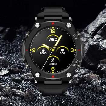 Smart Watch 1.32 Polegadas de Rodada Completa da Tela de Toque DK20 de Chamada Bluetooth 360*360 de Resolução de Coração a Taxa de Oxigênio do Sangue Para o Android IOS