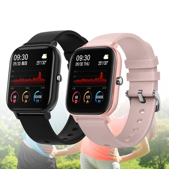 Smart Watch Homens Mulheres 1.4 polegadas Full Touch HD, Tela de Exibição de Tela de Fitness Tracker Monitor de frequência Cardíaca IP67 Impermeável Pulseira