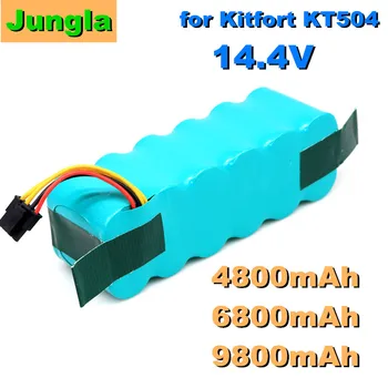 Super Bateria para Kitfort KT504 Haier T322 T320 Panda X 500 X580 X600 Ecovacs Espelho CR120 Dibea Aspirador de pó Robótico 9800mAh