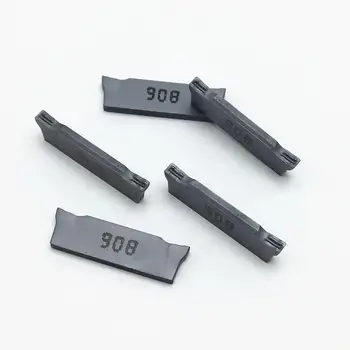 100 peças de fenda de lâmina DGN 2002C IC908 com fenda de giro da ferramenta de metal duro, lâmina de DGN2002C