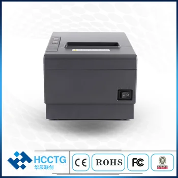 100KM de Impressora de Vida de Cabeça de área de Trabalho 80M Impressora Térmica de Suporte de pedidos On-line de Impressão POS802