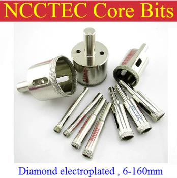 10mm Galvanizados de núcleo do Diamante broca ECD10 frete GRÁTIS | 0.4