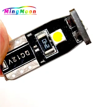 10X T10 194 168 2825 W5W 3SMD Lâmpadas LED 6000k Branco Super Brilhante 3030 Chipsets Utilizados para a Luz de Abóbada do Mapa de Luz da Porta, Luz de Cortesia