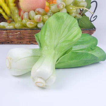 1pcs de Alta imitação falsa artificial vegetal verde e plástico falso, simulado artificiais vegetais verde modelo