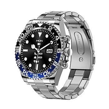 2021 Novos Negócios Casual Luminosa Smart Watch Moda Grande Dial Ip68 Waterproof A Banda De Aço Relógio De Quartzo Para Homem