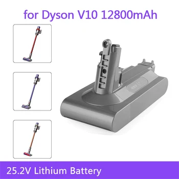 2022 novo para Dyson V10 novo 25.2 v 12800mah bateria de substituição Dyson V10 absoluto sem fio de vácuo portátil aspirador de bateria