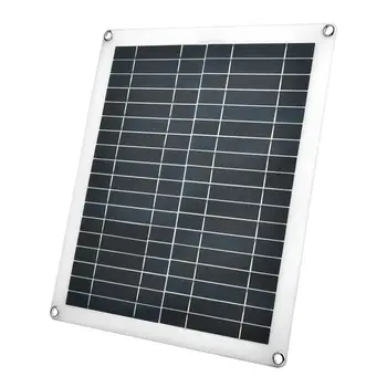 25W Novo Flexível Painel Solar de Policristalino Carregador ao ar livre Impermeável