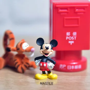 36piece 3,5 cm Disney muito pequena de mickey mouse a figura brinquedos subminiatura coleção de brinquedos de DIY materiais brinquedos