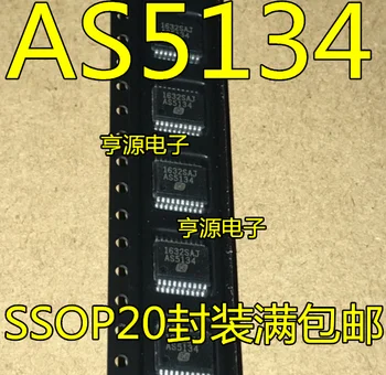 5pcs novo original AS5134 AS5134D SSOP20, codificadores magnéticos chip