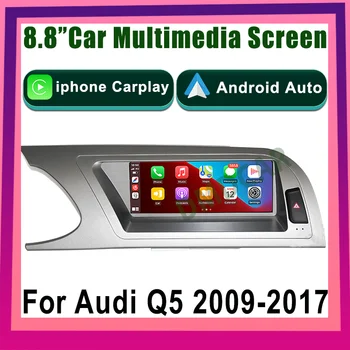 A Apple CarPlay auto-Rádio Multimédia Player de Vídeo Carplay Para Audi A4 A4L A5 2009-2016