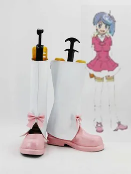 AKB0048 Makoto Yokomizo Televisão Cosplay Sapatos Botas Para Mulheres Adultas, a Festa de Halloween Cosplay Botas Personalizadas Feitas