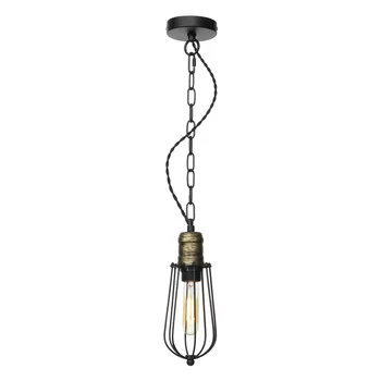 American Luzes Pingente de Ferro Vintage Industrial Edison LED Pendurado Lâmpada Loft de Decoração de Sala de Jantar, Bar, Iluminação Interior Luminárias