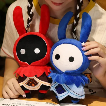 Anime Genshin Impacto Peluches Cosplay Anime Abismo Mago Barbatos Venti Kawaii Cartoon Brinquedos De Pelúcia Coleções Presentes De Natal