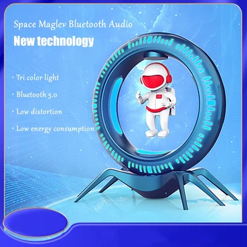 Astronauta Quartos, Sala Atmosfera Lâmpada De Presentes Criativos Ornamentos Astronauta Multifuncional De Trabalho Bluetooth Alto-Falantes