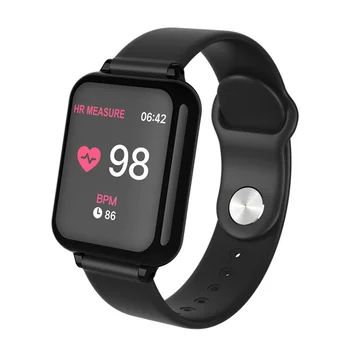 B57 de luxo led smart relógio Inteligente Relógio Impermeável Mulheres Desporto Pulseira Saúde Para Android ios
