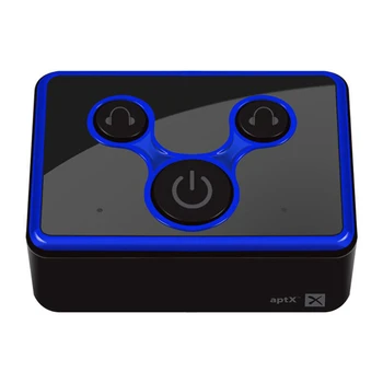Bluetooth 5.0 Aptx Baixa Latência SPDIF Óptico Toslink RCA Aux de 3,5 mm de Música Transmissor Divisor sem Fio de Áudio Estéreo Adaptador de TV