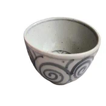 Chinês Antigo De Porcelana Tigela Com Azul E A Branca Da Porcelana
