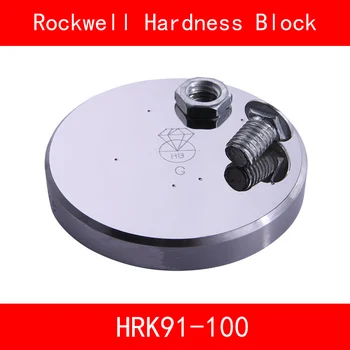 Dureza de Rockwell 91-100HRK Metalizado Rockwell HRK Blocos de Referência de Dureza a Dureza do Teste de Bloco Padrão de Dureza Testador