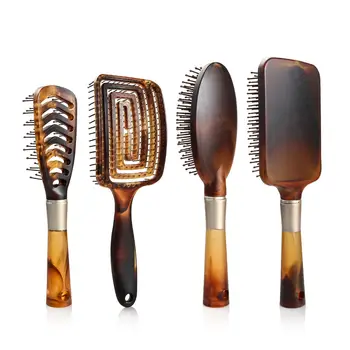 Escova de cabelo a Desembaraçar Ferramenta Molhado Secar os Cabelos Massagem Profissional de Cabeleireiro Pente Estilo Pente para uso Doméstico, Salão de Homens, Mulheres, Meninas