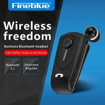 Fineblue F930 Liberdade sem Fio de Negócios Chamada Fone de ouvido Bluetooth Clareza Música Não Vinculado Inteligente arraste duas Fone de ouvido Bluetooth