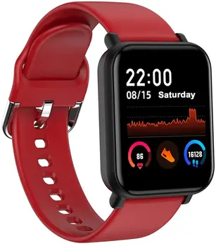 Fitness Tracker Smart Watch Homens Mulheres Taxa de Coração, Pressão Arterial Monitor de Sono IP68 Impermeável Pedômetro