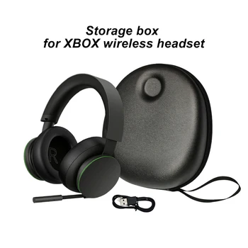 Fone de ouvido Caixa de Armazenamento para Xbox Fone de ouvido sem Fio Headphone Caso de Proteção à prova de Choque Saco Portátil para Xbox
