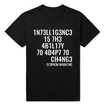 Física Coder T-Shirt É Programa de Computador Hacker CPU Homens, Camisetas de Algodão Carta Programador Topos & Tees Presente Personalizado T-Shirt