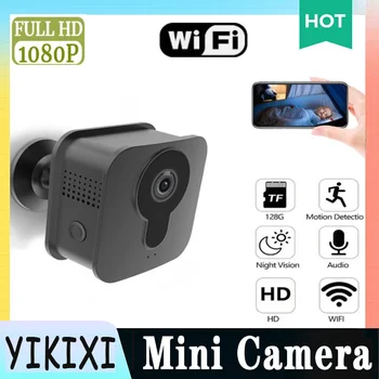 HD 1080P Mini wi-Fi Câmera de Vídeo a Versão Noite de Detecção de Movimento sem Fio Micro Cam Telefone Móvel de Monitoramento Remoto Gravador de Áudio