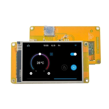 LCD Pressione a Tela Para a Nextion NX4832F035 HMI 480X320 64 Mhz MCU 16 MB Flash Interface Humana do Módulo de aperfeiçoamento de