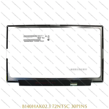 LED LCD da Tela de Toque do Visor do Painel Com Touch matriz Para o Portátil de 14 Polegadas FHD 1920*1080 B140HAK02.2 B140HAK02.3 substituição
