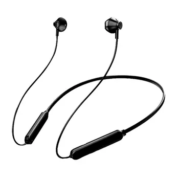 Magnética sem Fio Bluetooth compatível 5.0 Fones de ouvido Decote Estéreo de Esportes Fone de ouvido mãos livres Fones de ouvido Fones de ouvido Com Microfone No Ouvido