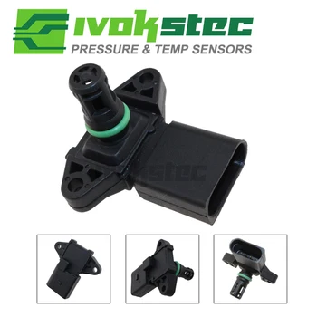 Marca Novo MAPA do Sensor de pressão do tubo de aspiração Para VW Bora Caddy de Golfe Lupo New Beetle Polo Vento 1.2 1.4 1.6 03D906051