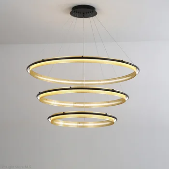 moderna iluminação do candelabro para a sala de estar de luxo rodada, decoração do quarto led dispositivos elétricos de Jantar personalidade criativa lâmpadas