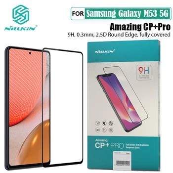 Nillkin Para Samsung Galaxy M53 5G de Vidro Temperado CP+PRO Anti-Explosão de Cobertura Total Protetor de Tela do Filme Para Samsung M53 5G