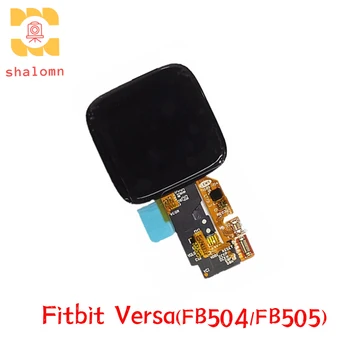 Novo Monitor do LCD do Toque da Tela de Exibição de Reparação de peças de Reposição Para Fitbit Versa Smartwatch FB504 FB505