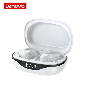 NOVO Original Lenovo LP75 TWS Bluetooth 5.3 Fones de ouvido de Redução de Ruído Esporte Impermeável Fones de ouvido de Baixa Latência Jogos de Fones de ouvido Mic