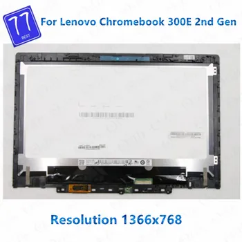 Original 5D10Y97713 para Lenovo 300e Chromebook 2ª Geração AST Tipo de 82CE Tela de Toque LCD de Montagem Display de LED com moldura