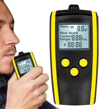 Portátil Respiração Testador Bafômetro Profissional Com Grau De Precisão Respiração Testador Para Uso Profissional E Pessoal